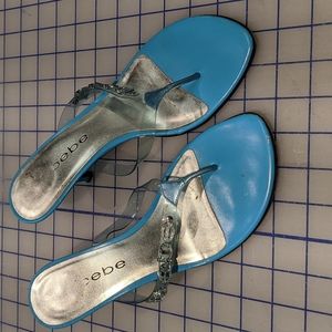 Bebe kitten heel thong